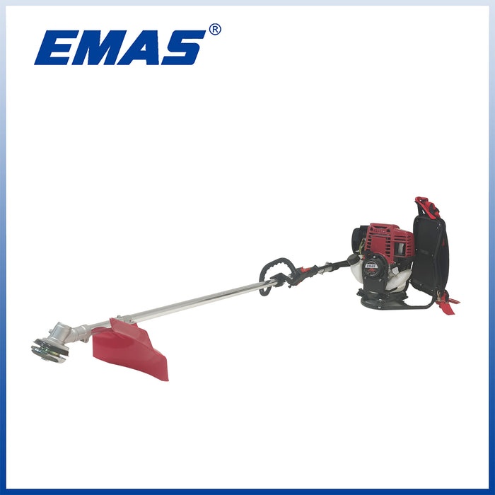 EMAS GX35 4-Stroke Engine Back Pack Type Brush Cutter For Home Garden Weed Removal