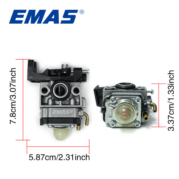EMX35 Carburetor 4-Stroke Engine Carb Replacement for Brush Cutter, Water pump, Generator, Hedge Trimmer, Durable and high-performance