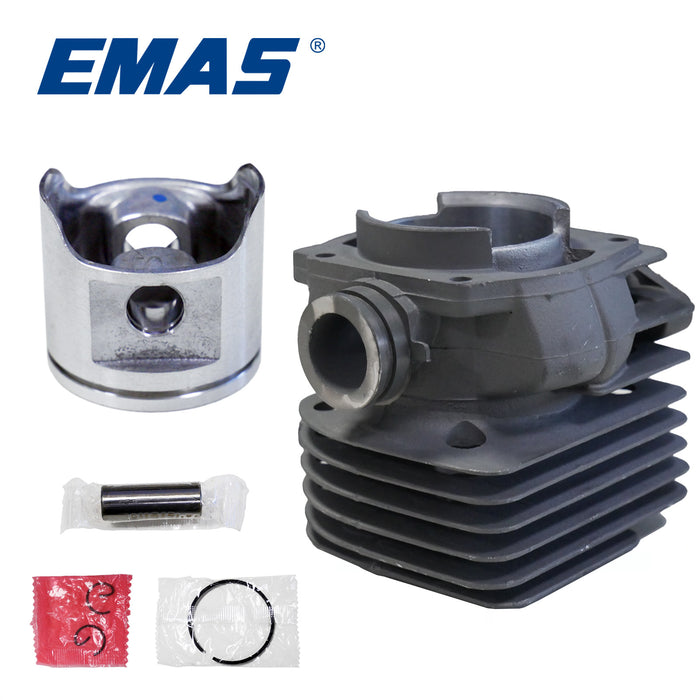 48mm Chrome-Plated Cylinder Diameter Chainsaw Cylinder Piston Assy suitable for EH365, High Performance Garden Tool Replacement Parts