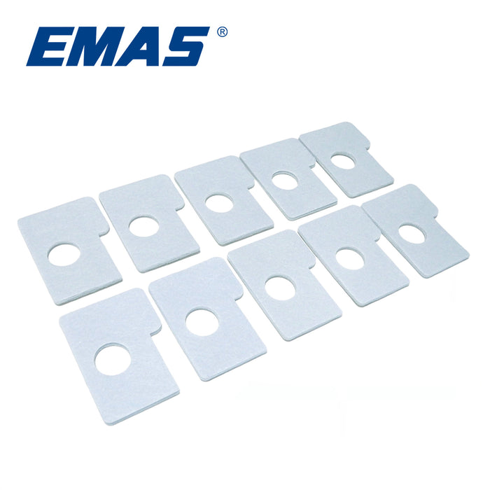 10pcs Gasoline Chain Saw Accessories New Double-Layer Sponge Thickened Air Filter Parts Suitable for EST170, EST180, 017, 018