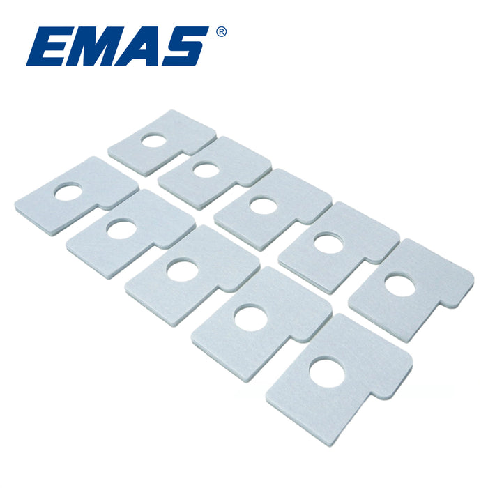 10pcs Gasoline Chain Saw Accessories New Double-Layer Sponge Thickened Air Filter Parts Suitable for EST170, EST180, 017, 018