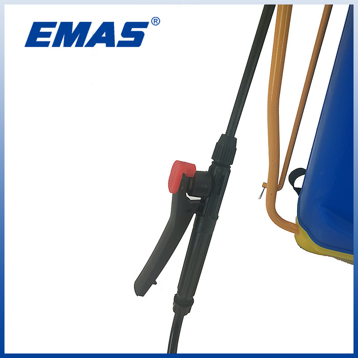 Pulverizador manual agrícola de mochila EMAS de 16 l