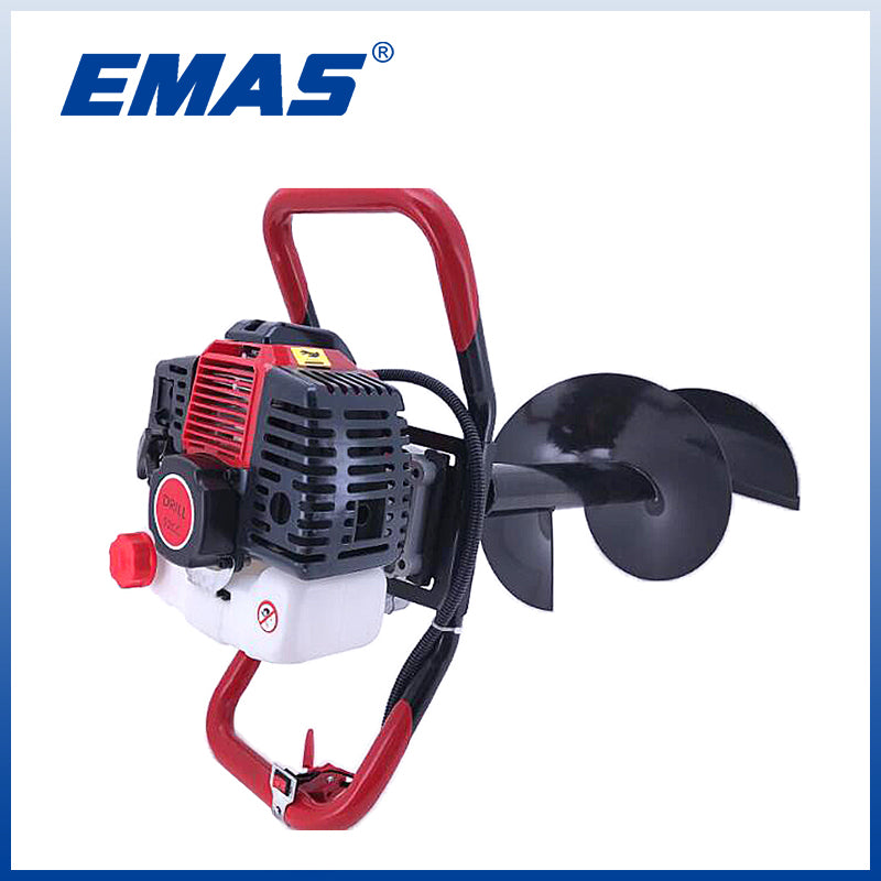EMAS 2 Stroke Big Power Earth Auger Earth Drill 52CC For Agriculture And Garden Use